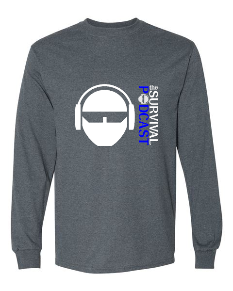 The Survival Podcast VAL Title Long Sleeve Tee Shirt