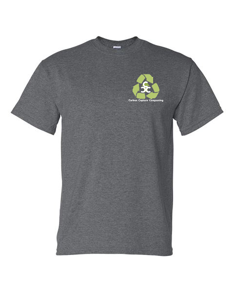Carbon Capture Composting Embroidered Tee Shirt